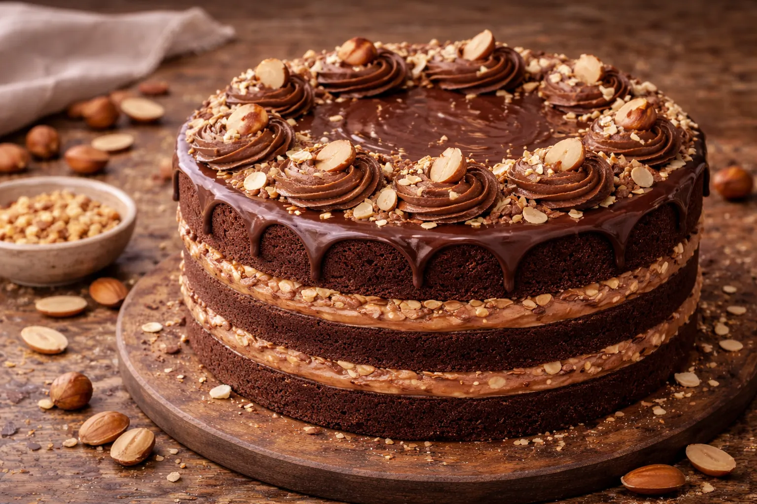 Chocolate Almond Cake