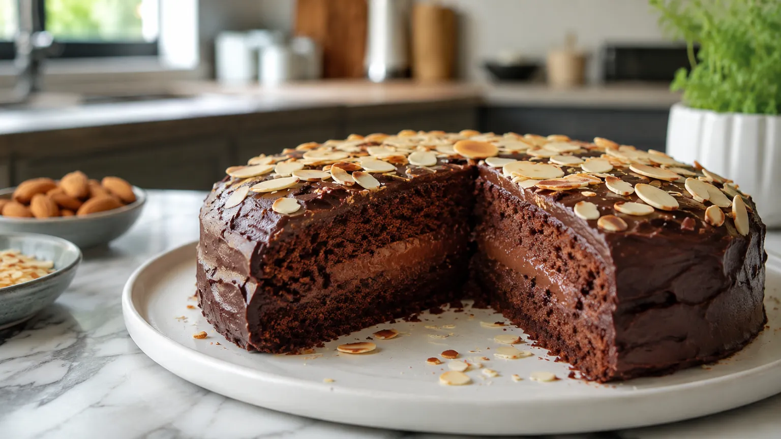 Chocolate Almond Cake