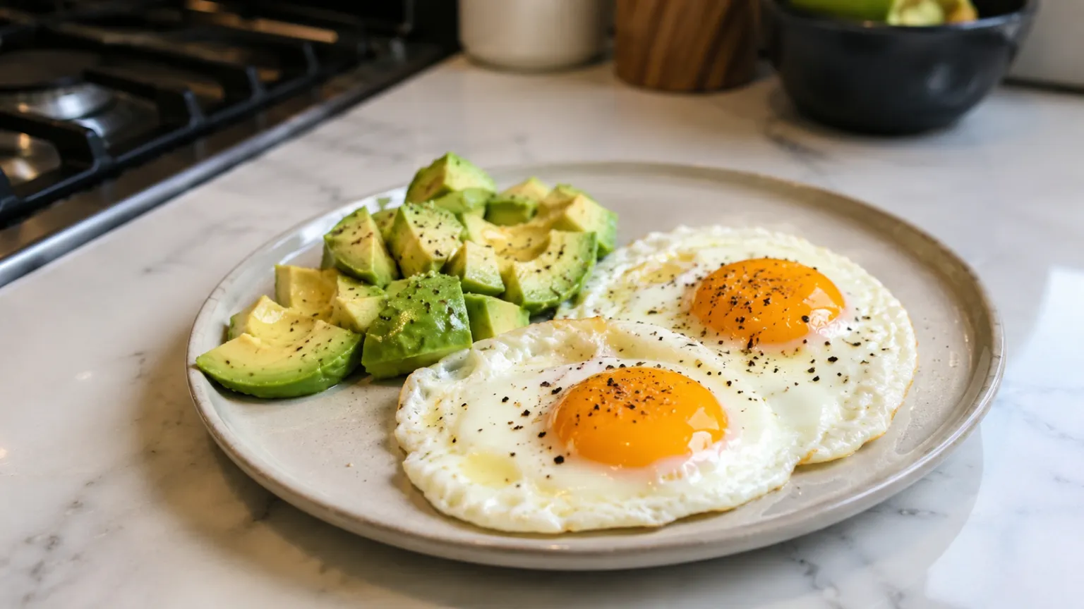 Avokadolu Keto Yumurta