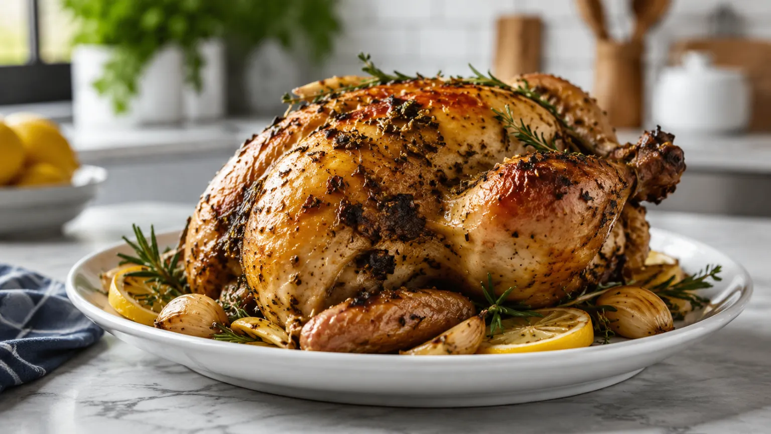 Lemon Herb Roasted Chicken