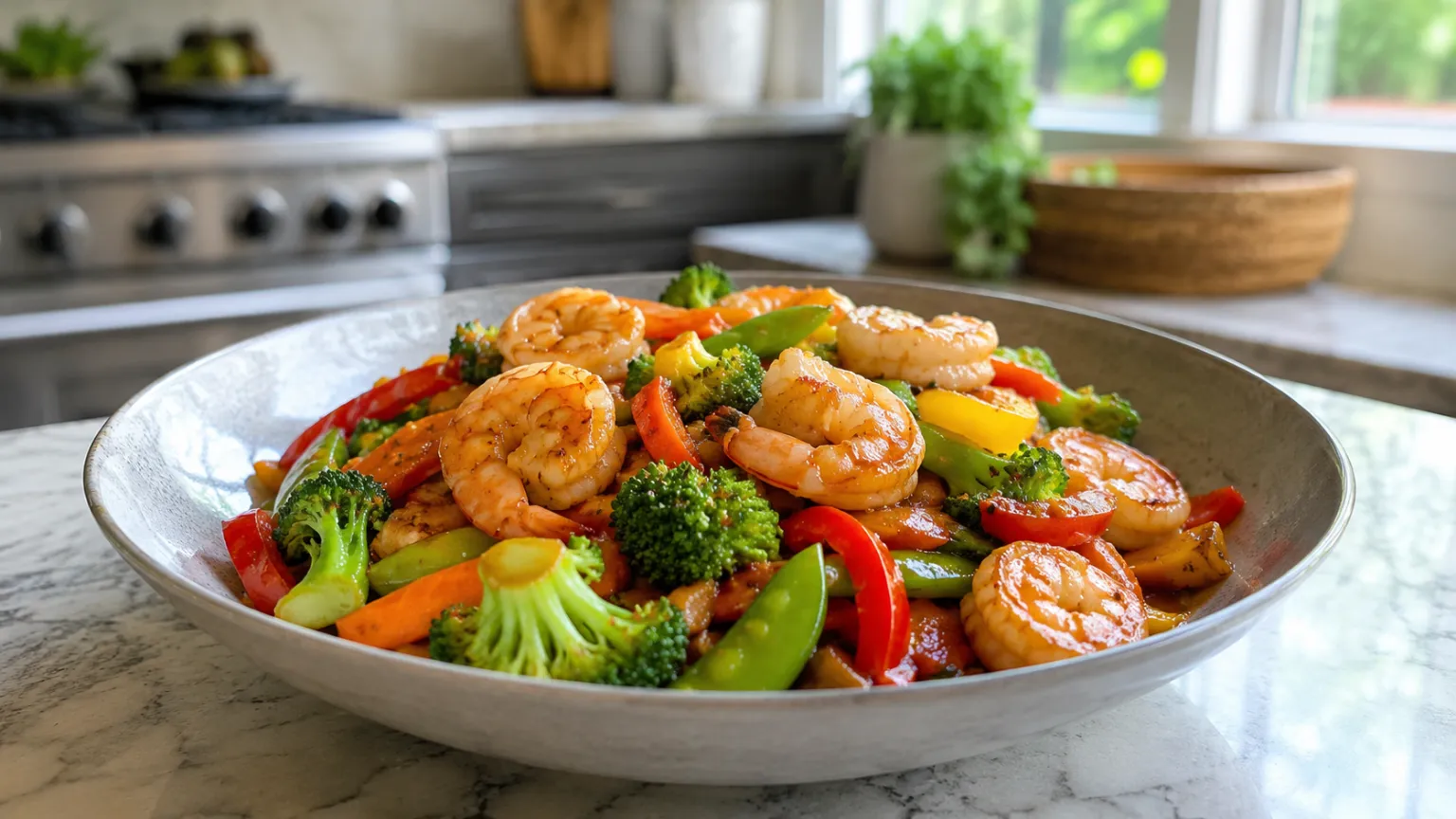 Shrimp Stir-Fry