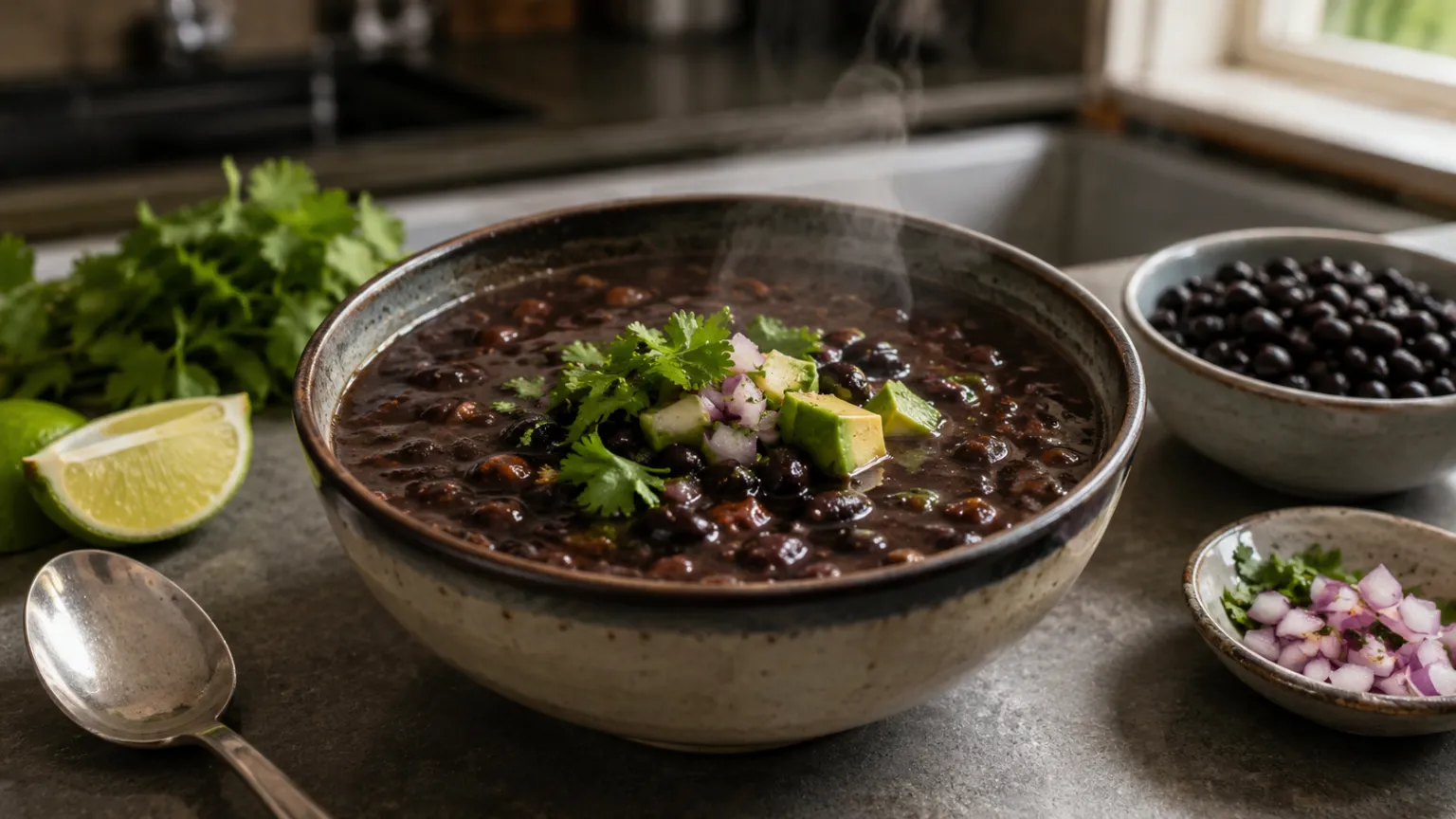 Smoky Black Bean Soup