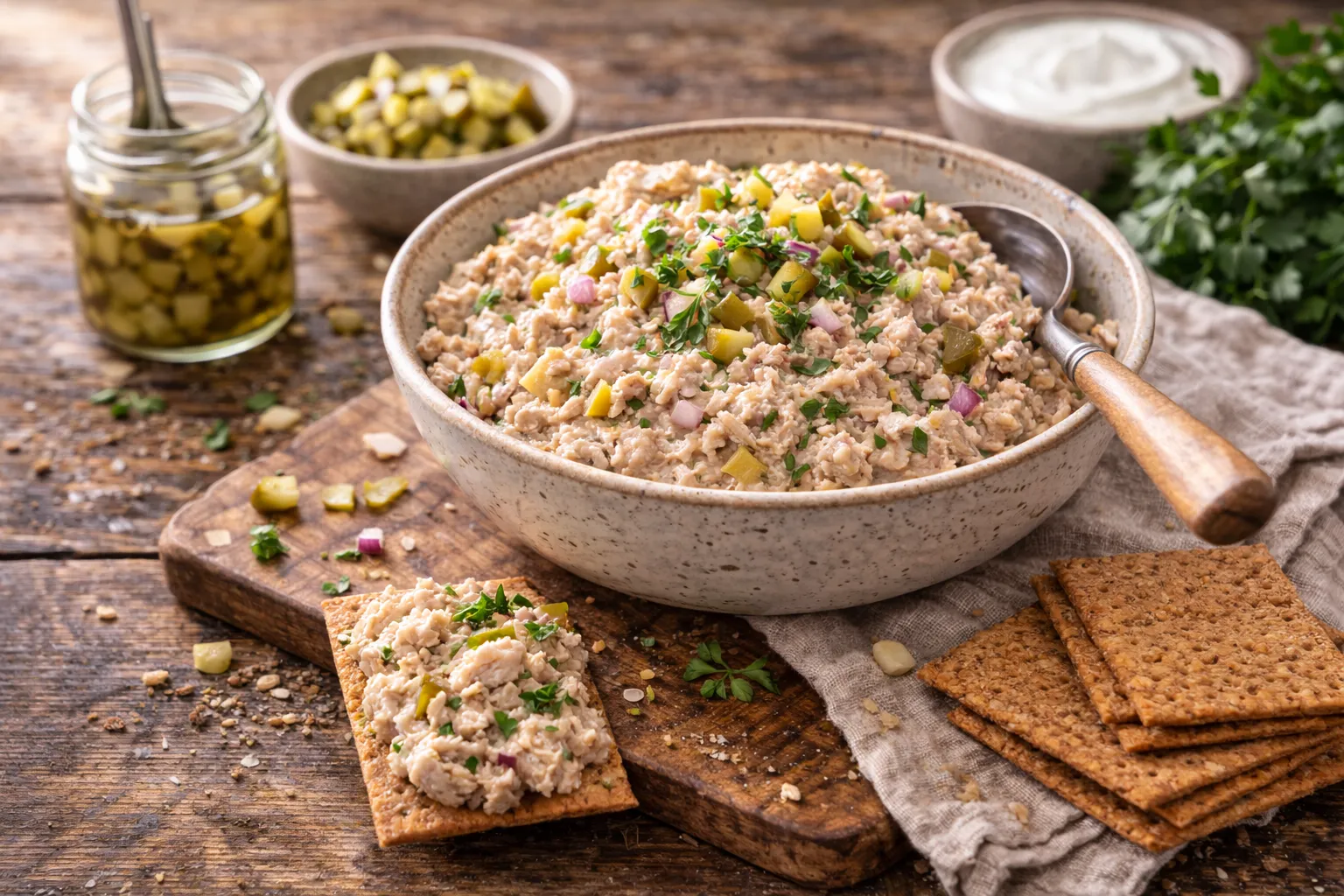 Tuna & Yogurt Spread (No-Cook, 10 Minutes)