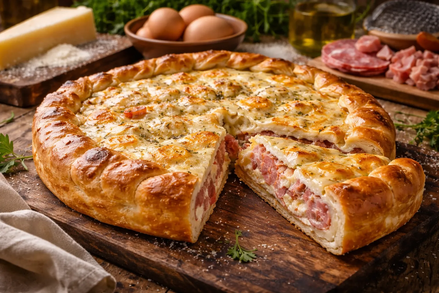 Pizza Rustica (Italian Easter Pie)