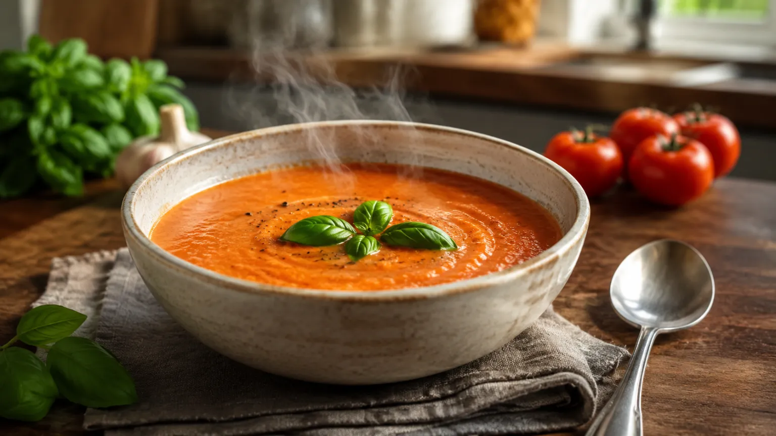 Vegan Creamy Tomato Soup