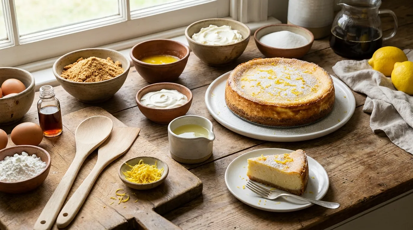 Lemon Cheesecake Recipe – Easy Homemade Method